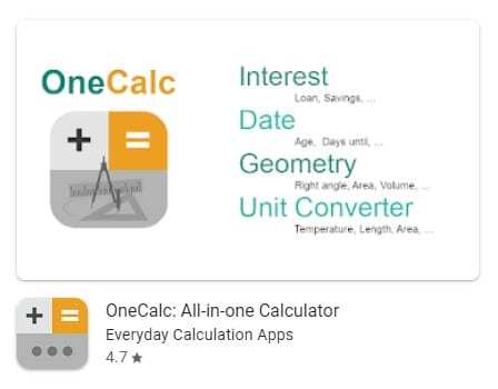 One Calculator